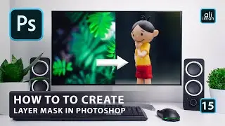 Layer Mask in Photoshop | Select and Mask in Photoshop | Photoshop tutorial | Adobe Photoshop