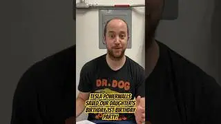 Tesla Powerwalls saved our Daughter's 1st Birthday Party!
