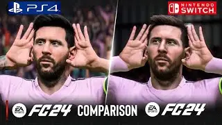EA FC 24 PS4 Vs Nintendo Switch - Comparison