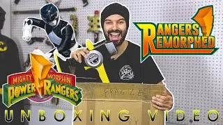 MIGHTY MORPHIN' POWER RANGER POWER AXE RANGERSREMORPHED UNBOXING VIDEO