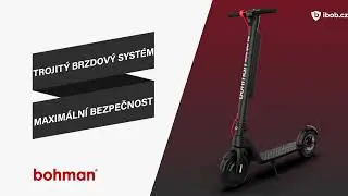 Elektrická koloběžka Bohman Go Plus Red 350W | SPOT #7