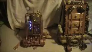 Steampunk backpacks