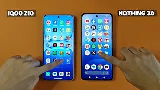 IQOO Z10 VS NOTHING PHONE 3A SPEED TEST COMPARISON 🔥