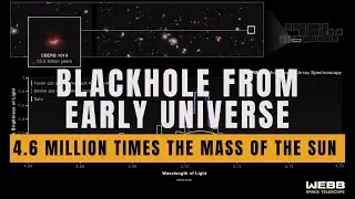 James Webb Telescope Discovers Most Distant Supermassive Blackhole