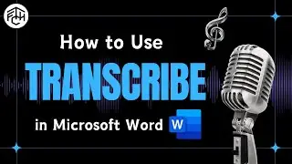 Microsoft Office | Office 365 | How to Transcribe Audio to Text