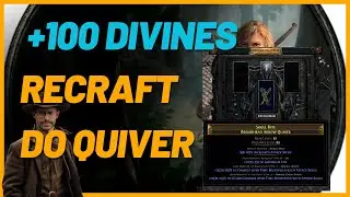 100 DIVINES EM 10 MINUTOS, COMO CRAFTEI MEU QUIVER DE DOT [POE 3.25]