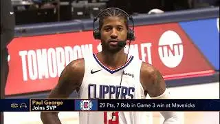 [Breaking] Paul George react to Clippers overcome 19 Point deficit to win game 3 vs Mavs Luka 36 Pts