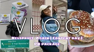Vlogtober Ep 10| let's go to Nelspruit again|  PR Package | Content creation day| Hlu Lanie|