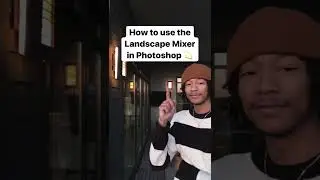 How to use the landscape mixer in Adobe Photoshop.