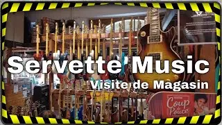 Servette Music, visite dans un superbe magasin de musique de Genève