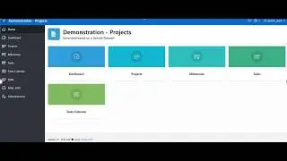 Project Management dashboard built using Oracle APEX 