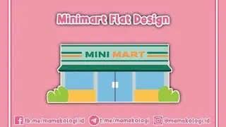 Minimart Flat Design