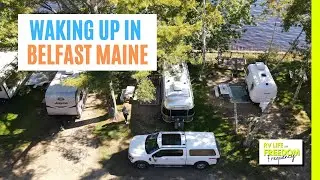 RV LIFE MAINE WE WOKE UP TO THIS