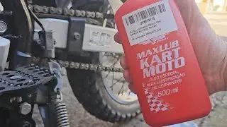 Bardahl Maxlub Kart Moto. Melhor óleo para lubrificar a corrente da sua moto.
