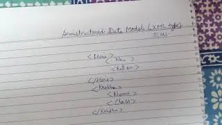 semi structured data model