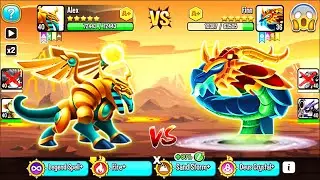 Dragon City: Ra Dragon | NEW League Battle 400 [MAX LEVEL] 😱