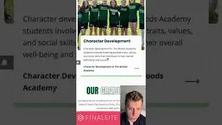 New School Website Inspiration | The Woods Academy 