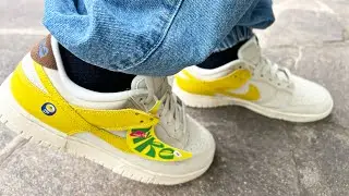 Nike Dunk Low Banana / DETAIL & ON FEET