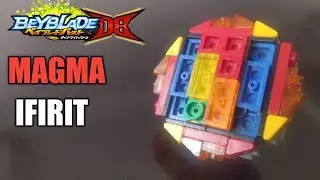 The New Lego Magma Ifirit Beyblade Burst DB