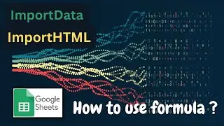 How to use Import data function in Google sheet | ImportHTML| Google sheet formula in Hindi | Part 2