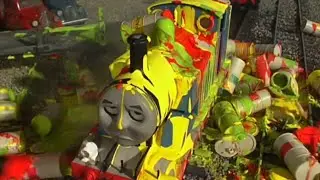 Calling All Engines Paint Pots crashing sound effect