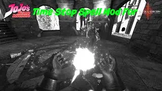 I Experiment With JoJo's Bizarre Adventure Time Stop Ability! Blade And Sorcery VR Mods