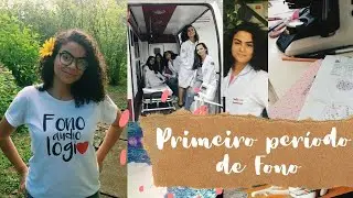 PRIMEIRO PERÍODO DE FONOAUDIOLOGIA NA UFPE | DISCIPLINAS