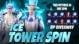 TWO MYTHICS IN ONE SPIN😨 ICETOWER SPIN CRATE OPENING 15,000 UC😍2 RP GIVEAWAY