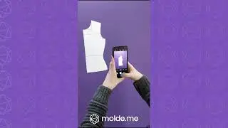 Digitalizando seu molde pelo celular!