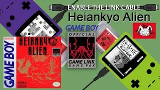 Heiankyo Alien (GB, 1990) - ENABLE THE LINK CABLE - fun 2-player co-op and Vs modes, old and new!