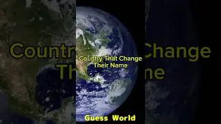 Country That Change Their Name🌏 #facts #funfacts #countryfact #shorts