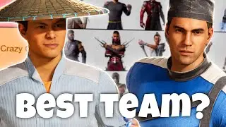 Could This Be The BEST Team…? Mortal Kombat 1 (Raiden + Stryker) combo MK1