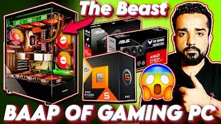 🔥The FASTEST GAMING PC Build🔥Best AMD GAMING PC Ft. AMD 7600X3D, RX 7800XT  @KshitijKumar1990