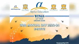 30th Annual Day 2023-24 E-Invite