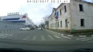 дтп  переиспугался