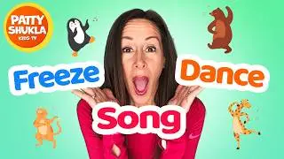 Learn Dance Song for Children STOP Follow Directions | Patty Shukla | Freeze Dance