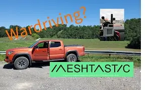 Meshtastic wardriving #1