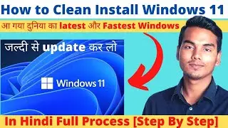 How to clean install windows 11 from usb | How To Install Windows 11 🔥🔥