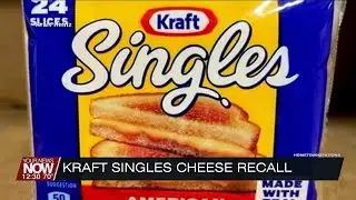 Kraft Heinz voluntarily recalls Kraft Singles American processed cheese slices