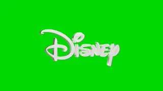 Disney Logo 3D | Green Screen Background Video