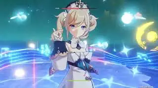 Genshin impact - matando oceanids, jeito facil, no modo hard.