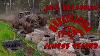Joel Villeneuve sets a COURSE RECORD at Jensen's Ranch Mudapolooza