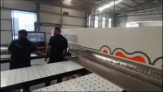 Lanza P4-S Panel Ebatlama Kurulum ve Parça Denemesi #teslimat  #varolmaktv #makina #machinerychannel