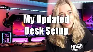 My Updated Desk Setup | Gaming and Productivity 2021 | 