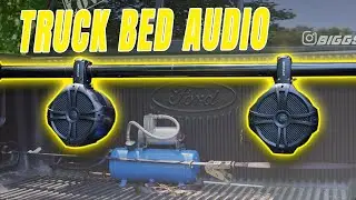 Best BUDGET Truck Bed Audio! Rockville Audio Tower Speakers!