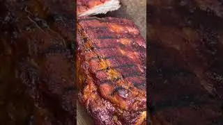 😋 CUTTING RIBS #shorts #ribs