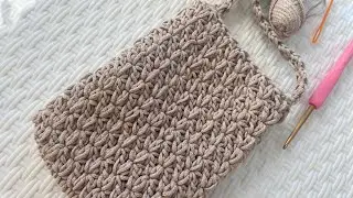 Чехол для телефона крючком #вязаниекрючком
