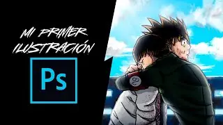 Mi primer Ilustración en Photoshop/My first Illustration in Photoshop| Speed Art #33