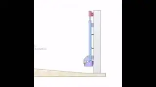 Вариант двери, когда неровный пол