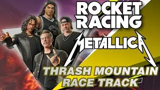 Rocket Racing | Metallica Thrash Mountain Track (Unreal Rank Gameplay)